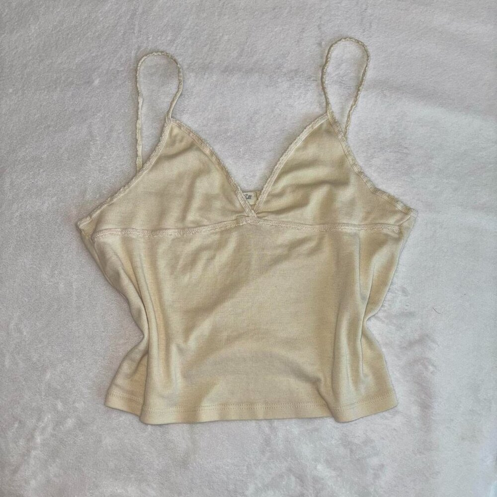 Brandy Melville/John Galt cream cami top